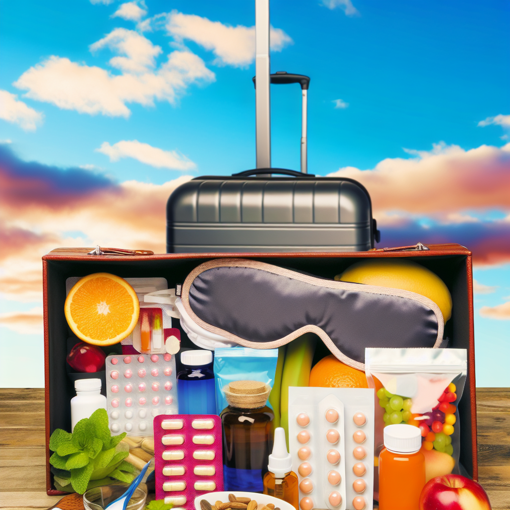 Travel Wellness Kits for Jet Lag and Immunity