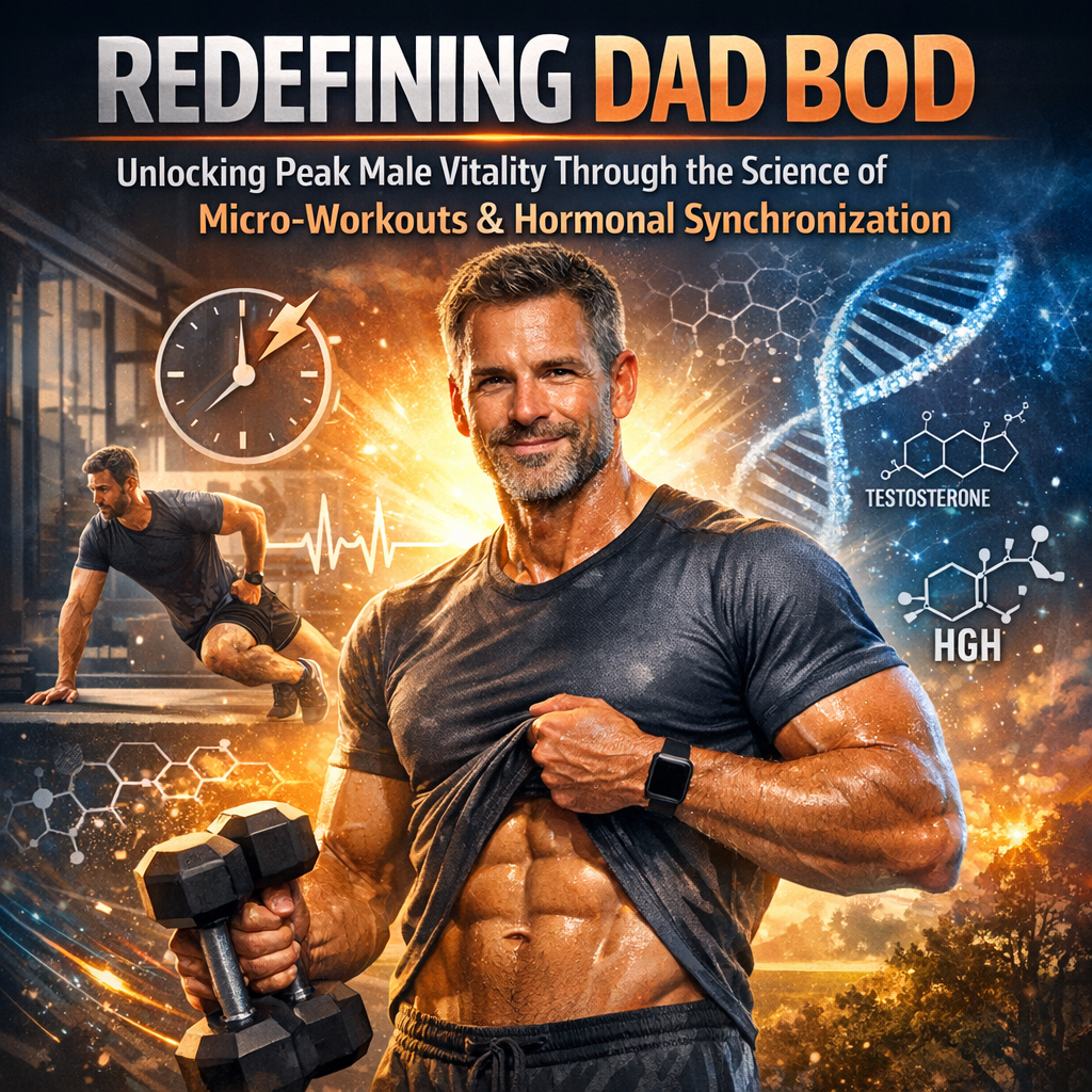 Redefining Dad Bod Unlocking Peak Male Vitality Through the Science of Micro-Workouts and Hormonal Synchronization