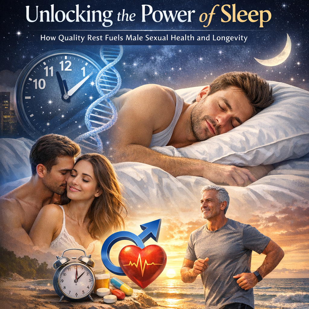 Unlocking the Power of Sleep How Quality Rest Fuels Male Sexual Health and Longevity